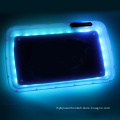 Custom Logo 275*205*30mm Plastic Smoking Rolling Tray Mini Led Glow in the Dark Rolling Tray